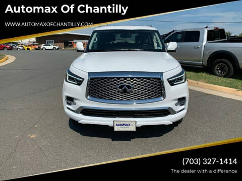 2019 Infiniti QX80 for sale at Automax of Chantilly in Chantilly VA