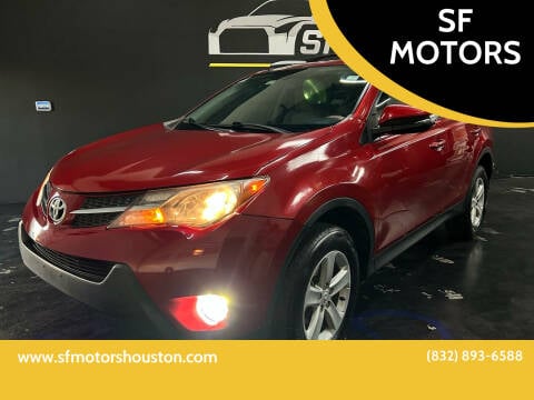 2014 Toyota RAV4 for sale at SF MOTORS in Houston TX