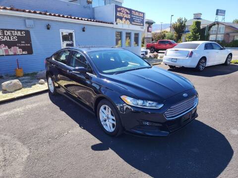 2014 Ford Fusion for sale at The Little Details Auto Sales in Reno NV