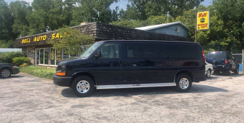 2013 Chevrolet Express Passenger for sale at BELL AUTO & TRUCK SALES in Fort Wayne IN
