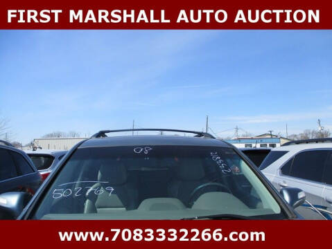 2008 Acura MDX for sale at First Marshall Auto Auction in Harvey IL
