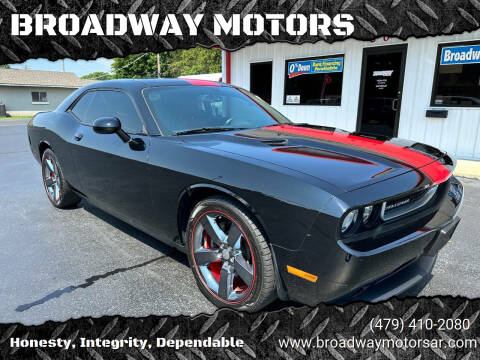 2014 Dodge Challenger for sale at BROADWAY MOTORS in Van Buren AR