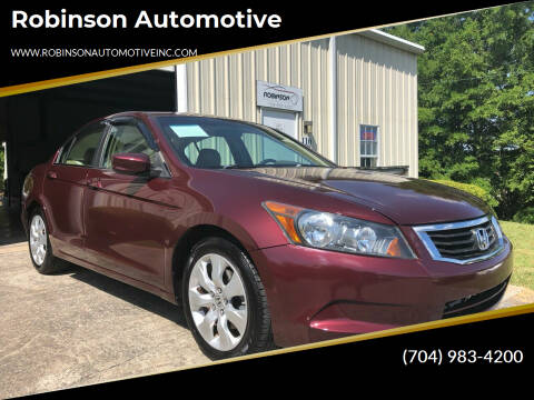 2009 Honda Accord for sale at Robinson Automotive in Albemarle NC