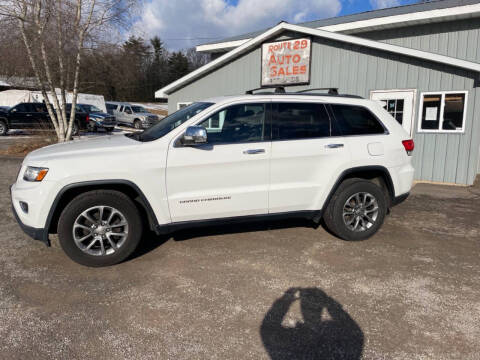 2015 Jeep Grand Cherokee for sale at Route 29 Auto Sales in Hunlock Creek PA