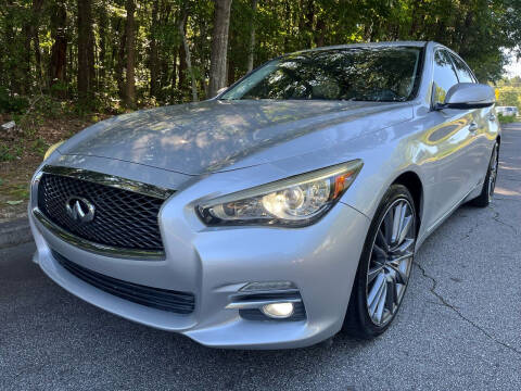 2015 Infiniti Q50 for sale at Luxury Cars of Atlanta in Snellville GA