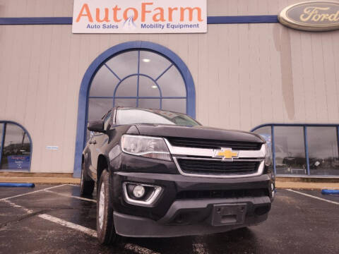 2017 Chevrolet Colorado for sale at AUTOFARM DALEVILLE in Daleville IN