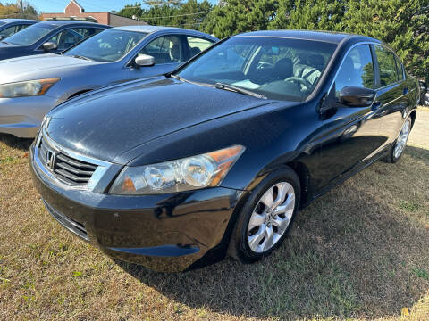 2010 Honda Accord for sale at Pinnacle Acceptance Corp. in Franklinton NC