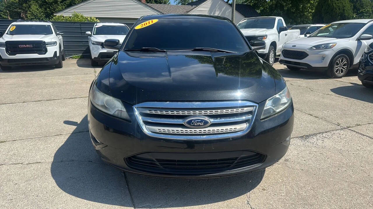 Black 2011 Ford Taurus SEL SEL 4dr Sedan 2
