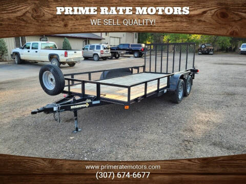 2023 Diamond-T 16FT UTILITY TRAILER for sale at PRIME RATE MOTORS - Trailers in Sheridan WY