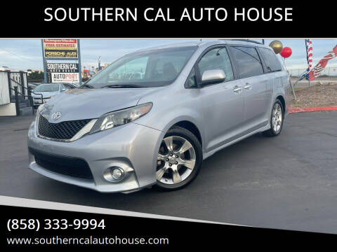 2013 Toyota Sienna for sale at SOUTHERN CAL AUTO HOUSE Co 2 in San Diego CA