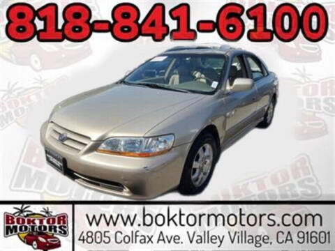 2001 Honda Accord for sale at Boktor Motors in North Hollywood CA