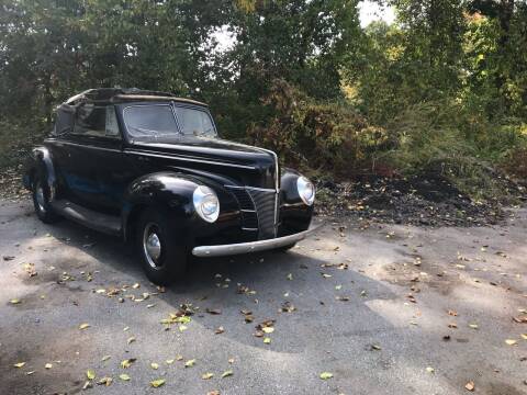 1940 Ford Deluxe for sale at Clair Classics in Westford MA