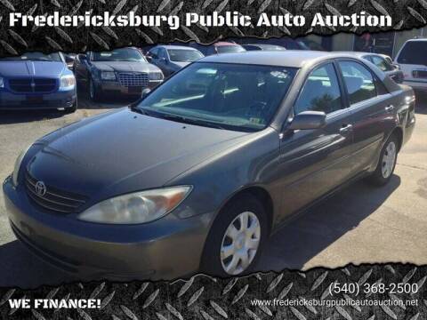 2004 Toyota Camry for sale at FPAA in Fredericksburg VA