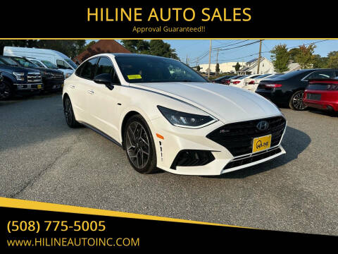 2021 Hyundai Sonata for sale at HILINE AUTO SALES in Hyannis MA