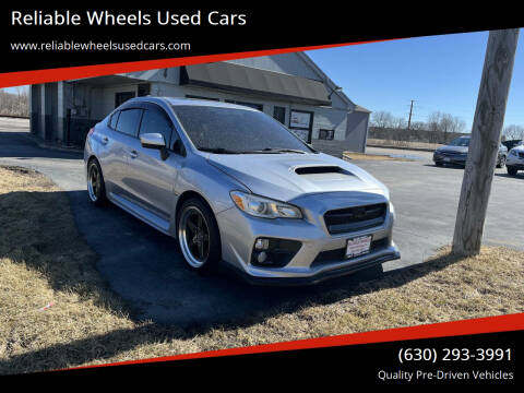 2015 Subaru WRX for sale at Reliable Wheels Used Cars in West Chicago IL