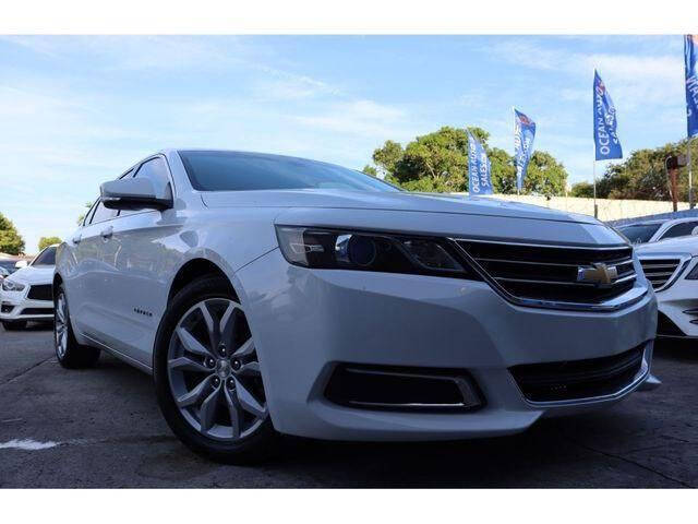 White 2017 Chevrolet Impala LT LT 4dr Sedan 1