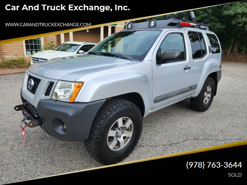 2011 Nissan Xterra for sale at Car and Truck Exchange, Inc. in Rowley MA
