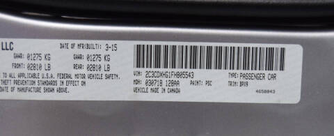 2015 Dodge Charger SXT