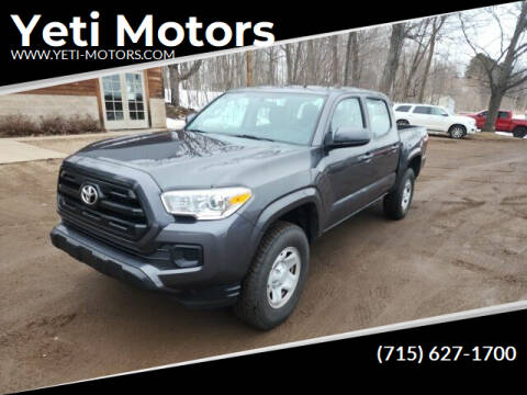 2016 Toyota Tacoma for sale at Yeti Motors in Deerbrook WI