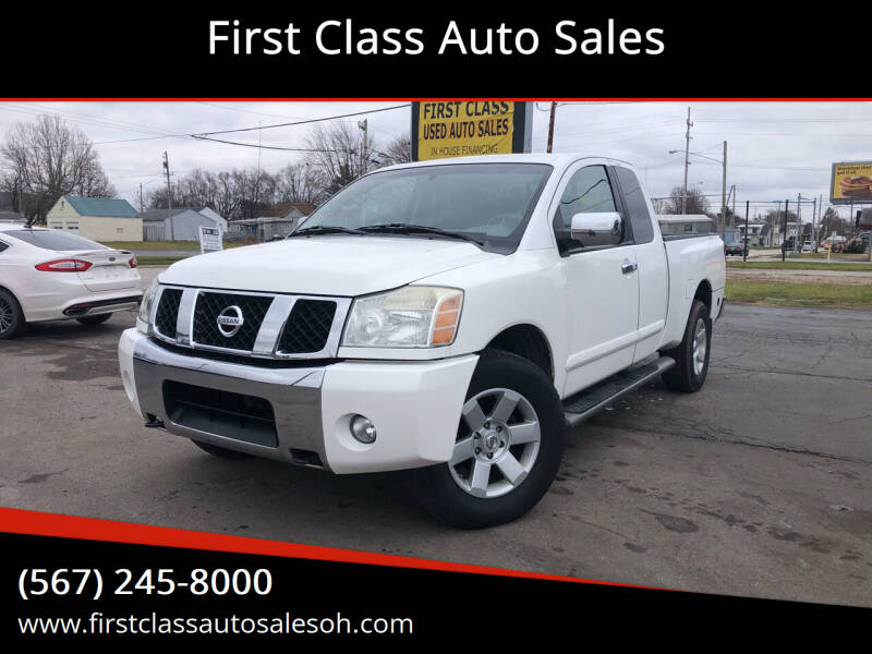 2004 Nissan Titan for sale at First Class Auto Sales in Fostoria OH