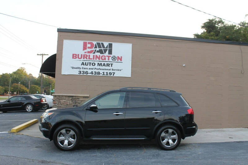 2008 Acura MDX for sale at Burlington Auto Mart in Burlington NC