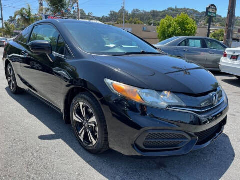 2015 Honda Civic for sale at TRAX AUTO WHOLESALE in San Mateo CA
