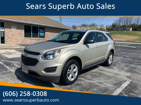 Chevrolet Equinox For Sale In Corbin Ky Sears Superb Auto Sales