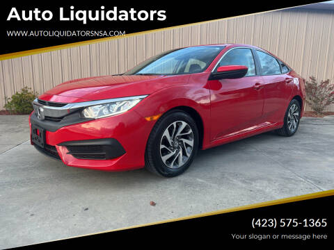 2018 Honda Civic for sale at Auto Liquidators in Bluff City TN