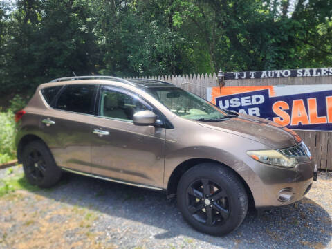 2009 Nissan Murano for sale at TJT AUTO SALES and RED ROSE DETAIL CENTER in Manheim PA