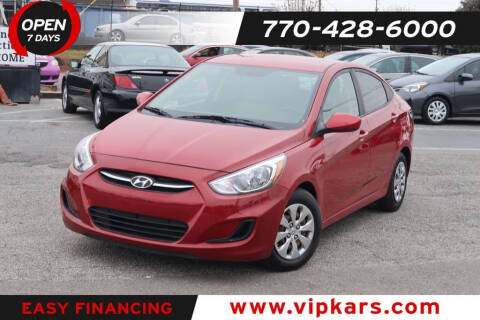 2017 Hyundai Accent for sale at VIP Kars/Smart Auto Finance in Marietta GA
