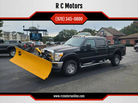 2016 Ford F-250 Super Duty for sale at R C Motors in Lunenburg MA