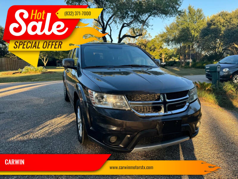 2017 Dodge Journey for sale at CARWIN in Katy TX