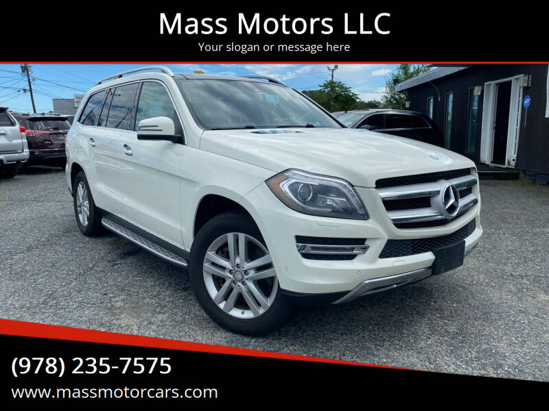 2013 Mercedes-Benz GL-Class for sale at Mass Motors LLC in Worcester MA