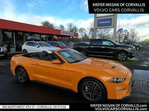 2018 Ford Mustang for sale at Kiefer Nissan Budget Lot in Albany OR