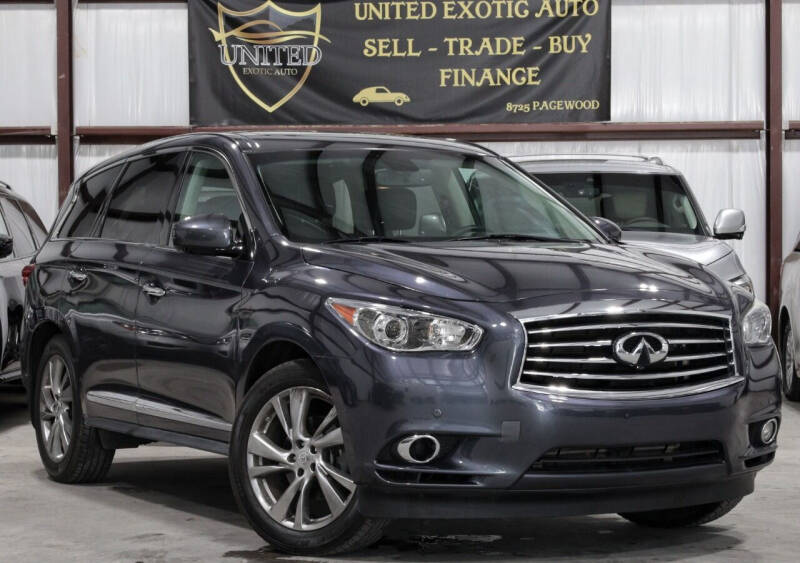 2014 Infiniti QX60 for sale at United Exotic Auto in Houston TX