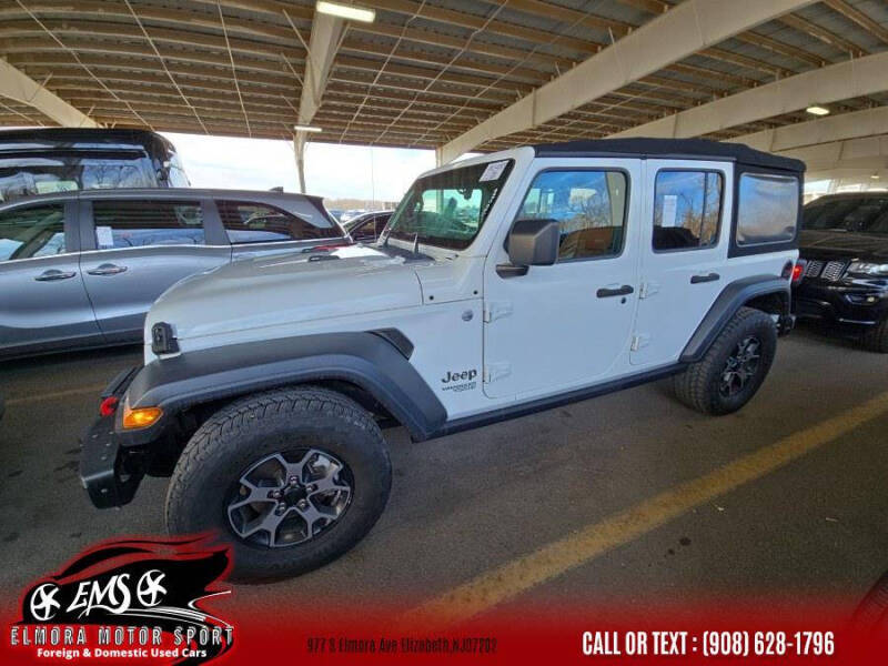 2018 Jeep Wrangler Unlimited for sale at Elmora Motor Sport in Elizabeth NJ