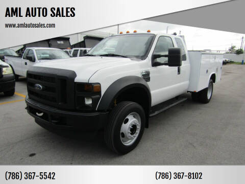 2008 Ford F-450 Super Duty for sale at AML AUTO SALES - Utility Trucks in Opa-Locka FL