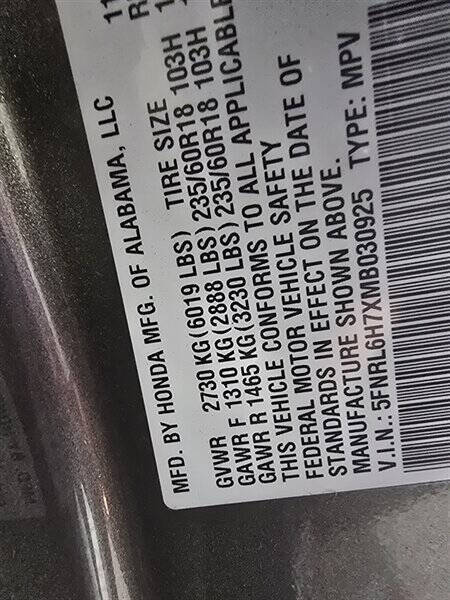 2021 Honda Odyssey EX-L