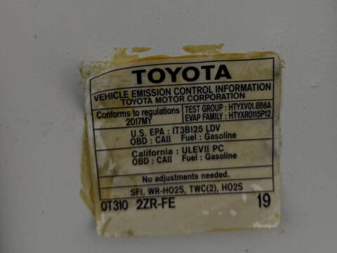 2017 Toyota Corolla L