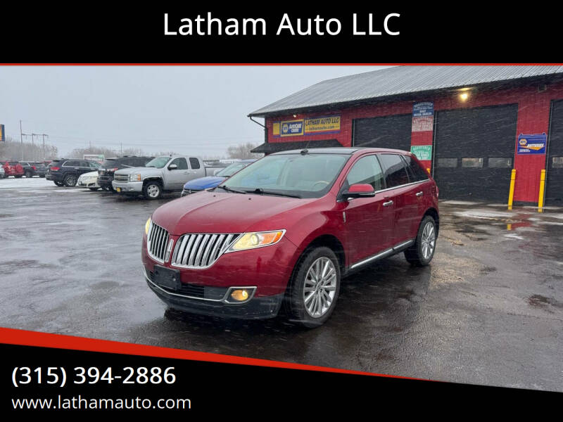 2014 Lincoln MKX for sale at Latham Auto LLC in Ogdensburg NY