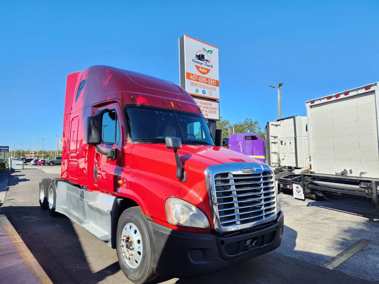 2014 Freightliner Cascadia For Sale In Florida