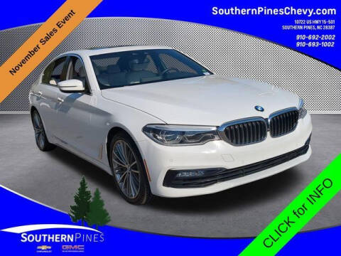 2017 BMW 5 Series for sale at PHIL SMITH AUTOMOTIVE GROUP - SOUTHERN PINES GM in Southern Pines NC