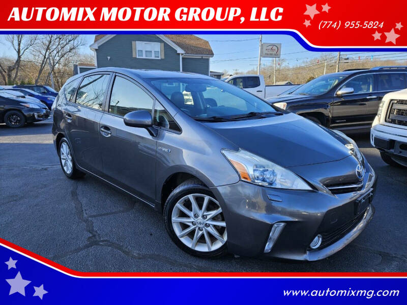 2012 Toyota Prius v for sale at AUTOMIX MOTOR GROUP, LLC in Swansea MA