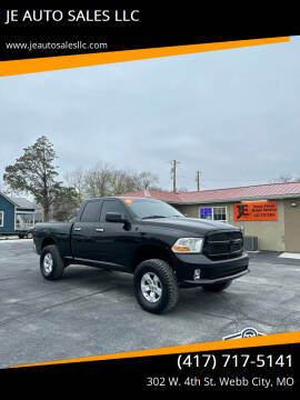 2012 RAM 1500 for sale at JE AUTO SALES LLC in Webb City MO
