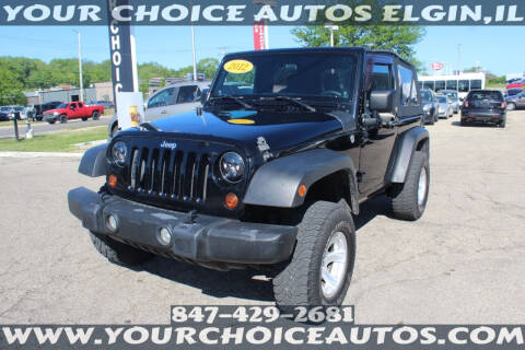 2012 Jeep Wrangler for sale at Your Choice Autos - Elgin in Elgin IL