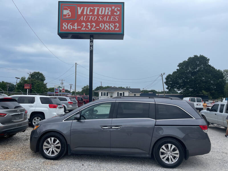 2014 Honda Odyssey for sale at Victor's Auto Sales in Greenville SC