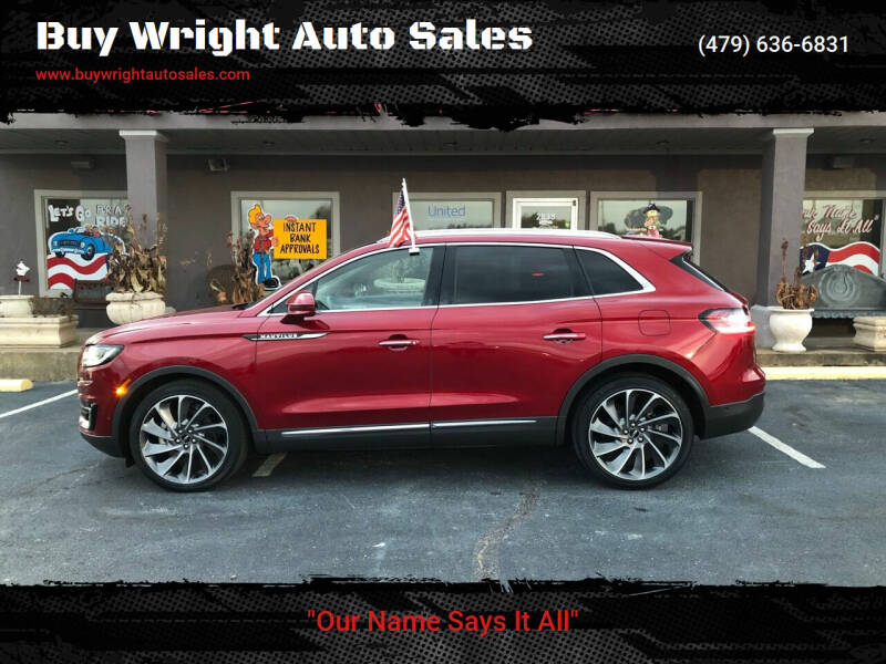 2019 Lincoln Nautilus for sale at Buy Wright Auto Sales in Rogers AR
