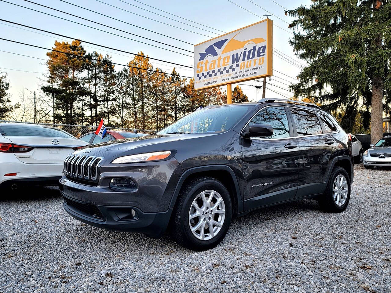 2015 Jeep Cherokee for sale at Statewide Auto LLC in Akron, OH