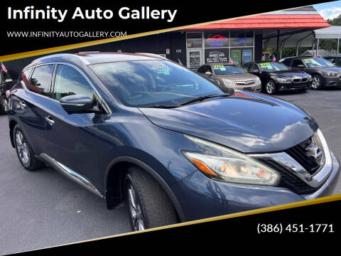 2015 Nissan Murano for sale at Infinity Auto Gallery in Daytona Beach FL