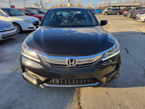 2016 Honda Accord for sale at Royal Motors - 33 S. Byrne Rd Lot in Toledo OH